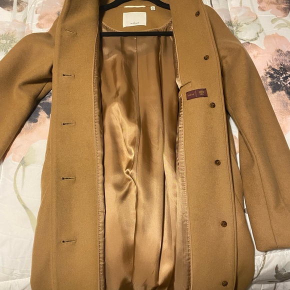ARITZIA (WILFRED) CAMEL WOOL COAT - Picture 7 of 7